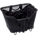 Racktime carrier bag Lea, black, 30 x 24 x 22cm, with carrying handles and rain cover