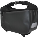 Racktime carrier bag Yves, black, 31.5 x 13.5 x 20cm, with Snap-it adapter