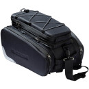 Sacoche porte-bagages Racktime Odin, noire, 37 x 24 x 24/30cm, avec adaptateur Snap-it