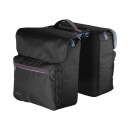 Racktime double bag Ture, black, 31 x 36 x 13cm, with...