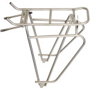 Tubus luggage carrier Cosmo stainless steel, silver, 26"/28", 10mm