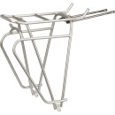 Tubus luggage carrier Cosmo stainless steel, silver, 26"/28", 10mm