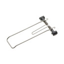 Racktime spring flap Clamp-It 10mm, stainless steel,...