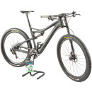 Feedback Sports support vélo Scorpion, noir, montage sur manivelle avec axe creux 13mm/18mm/20mm