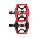 Crank Brothers pedal Double Shot 3 MTB, all-round, city, crank system, 9/16", aluminum, red
