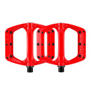 Spank SPOON DC Pedal rouge Pédale plate, rouge