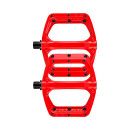 Spank SPOON DC Pedal rouge Pédale plate, rouge