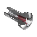 Nipplo DT Swiss Hidden Pro Lock in alluminio, 2,0mmx12mm
