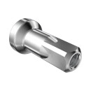 Nipplo DT Swiss Hidden Pro Lock in alluminio, 2,0mmx12mm