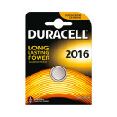 Batteria Duracell CR2016 a bottone, 1 pezzo