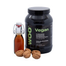 WOO Vegan Protein / Dose 800g Walnuss Ahornsirup