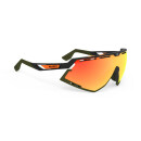 RudyProject Defender lunettes black matte-olive-orange,...