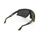 RudyProject Defender lunettes black matte-olive-orange, multilaser orange