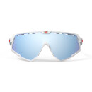 Lunettes RudyProject Defender white gloss-fade blue,...