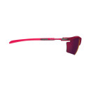 RudyProject Rydon Slim glasses merlot matte, multilaser red