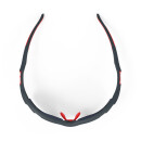 RudyProject Propulse occhiali antracite opaco, rosso multilaser