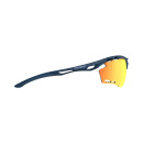 RudyProject Propulse glasses blue navy matte, multilaser orange