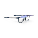 Rudy Project Inkas Flip Up Full Rim lunettes blue navy, multilaser ice