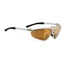 RudyProject Occhiali Exception Evo platino, action brown