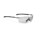 RudyProject Rydon impactX2 occhiali in carbonium bianco, nero fotocromatico