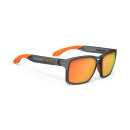 RudyProject Spinair 57 occhiali frozen ash, multilaser arancione