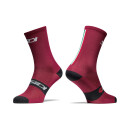 Sidi Trace socks-15cm burgundy-black M/40-43