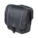 BASIL sacoche de porte-bagages Sport Design simple, gris BASIL SPORT DESIGN COMMUTER BAG, sac dépaule, 18L, gris