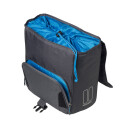 BASIL luggage carrier bag Sport Design single, gray BASIL SPORT DESIGN COMMUTER BAG, shoulder bag, 18L, gray