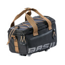 BASIL luggage carrier bag Miles MIK, gray / black BASIL MILES TRUNKBAG MIK, luggage carrier bag, 7L, gray / black