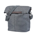 BASIL luggage carrier bag City Shopper single, gray BASIL...