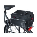 BASIL luggage carrier bag Sport Design MIK, black BASIL SPORT DESIGN TRUNKBAG MIK, topcase,7-15L, black