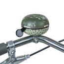 BASIL bicycle bell Bohème bicycle bell, 80mm Ø, forest green