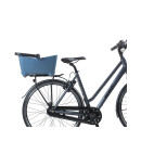 BASIL bicycle basket Dog MIK rear luggage carrier basket Dog MIK, blue (without grid