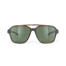 Rudy Project Croze Brille demi turtle glosss, green