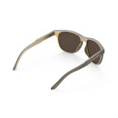 Rudy Project Soundshield lunettes ice gold matte, multilaser gold