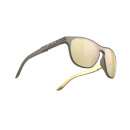 Rudy Project Soundshield glasses ice gold matte, multilaser gold