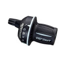SRAM Grip Shift 3.0 Comp 7 velocità ESP grigio-nero