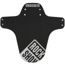 Parafango MTB RockShox nero lucido stampa argento - Pike Ultimate