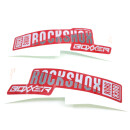 ROCKSHOX DECAL KIT - 35mm SILVER DECALS BOXXER RED BOXXER...