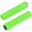 BBB HANDLEBAR GRIPS STICKY SILICONE 130MM, GREEN