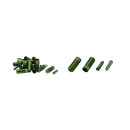 BBB CABLE KIT, 20 PARTS, ALUMINUM, GREEN