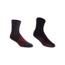 BBB Chaussettes dhiver FIRFeet noir-rouge 39-43 FarInfraRed Technologie pour des pieds chauds