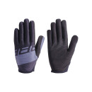 BBB Gloves Summer LiteZone long fingers unisex, MTB black-grey XL