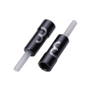 BBB stop sleeve aluminum 4mm black for Teflon cable, 50...