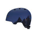 BBB Helmet Billy for BMX Dirt Kids, unisex blue-orange matt S 49.5 - 54 cm