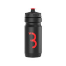 BBB Bidon CompTank 0.55l noir-rouge Résistant au lave-vaisselle, matériau PP sans BPA