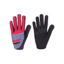 BBB Handschuhe LiteZone grau/rot  M