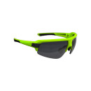 BBB Goggles Impulse MLC, matt neon yellow with additional lenses transparent and yellow