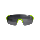 BBB Glasses Fullview MLC, matt neon yellow with additional lenses transparent and yellow