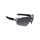 BBB Glasses Fullview MLC, glossy white with additional lenses transparent and yellow